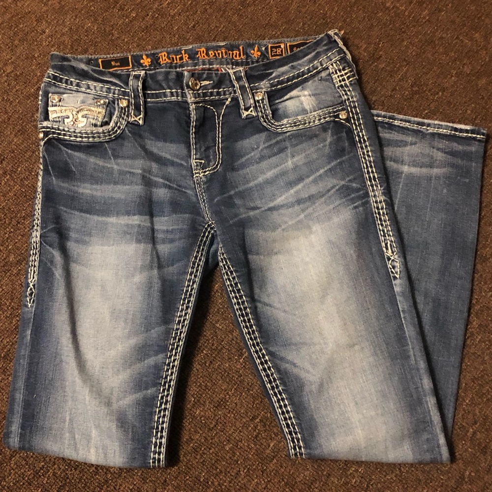 Rock Revival Jeans size 28 Easy Straight